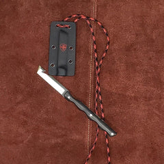 Templar Neck Knife Black Powder D2 2 2/5