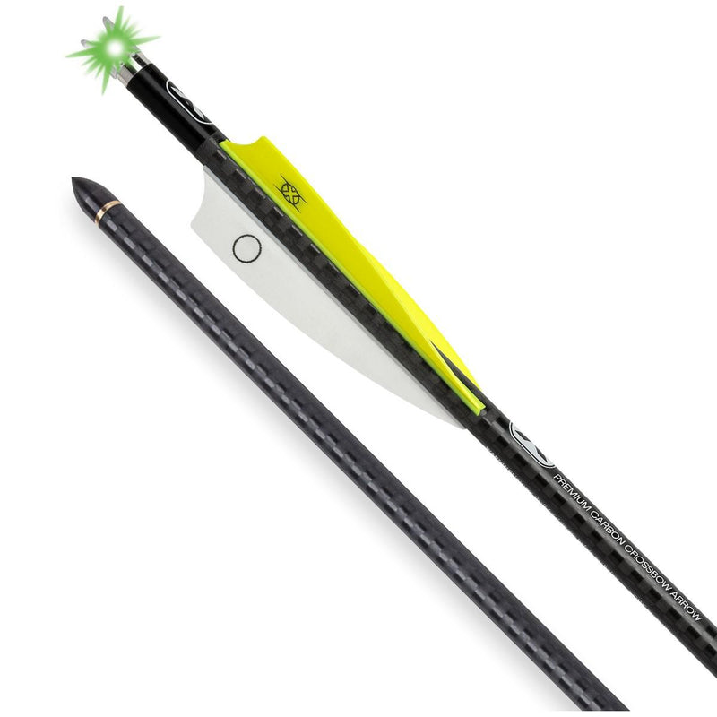 TenPoint EVO-X CenterPunch Lighted Alpha-Blaze Carbon Arrows 16