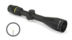 Trijicon Accupoint Rifle Scope - 3-9x40mm Amber Triangle Post Reticle w/BAC 33.8-11.3' FOV 3.6-3.2