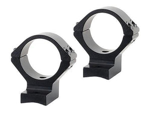 Talley Lightweight Alloy Scope Mounts - Black Anodized - 30mm - Medium Winchester 70 (.860) Std. Cal. & Short Mag. Montana 1999