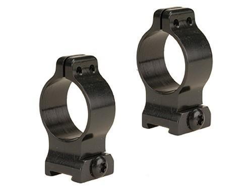 Talley 30mm Screw-Lock Detachable Scope Rings - Black Satin High