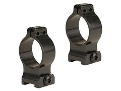 Talley 30mm Screw-Lock Detachable Scope Rings - Black Satin High