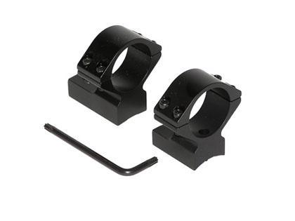 Talley Lightweight Alloy Scope Mounts - Black Anodized - 1