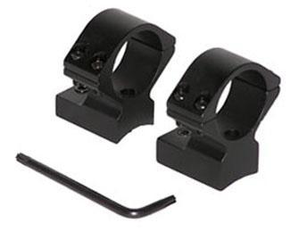 Talley Lightweight Alloy Scope Mounts - Black Anodized - 1