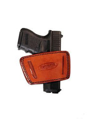 TAGUA INSIDE WAISTBAND BROWN LARGE LEATHER HOLSER