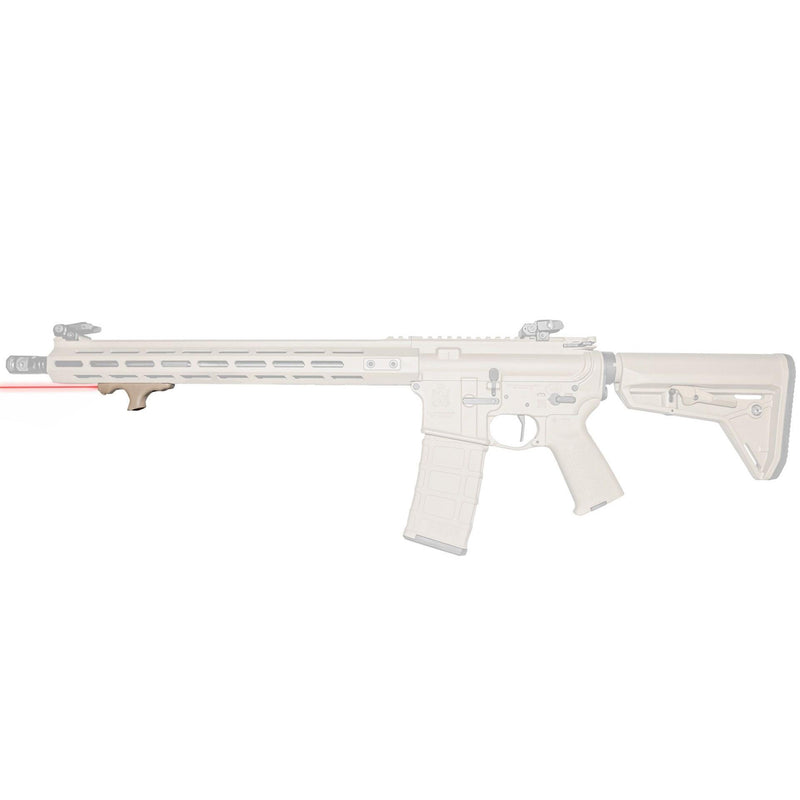 Viridian HS1 FDE Handstop with Red Laser M-Lok Mounting
