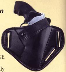 Uncle Mike's Sidekick Super Belt Slide Holsters Black Fits 2