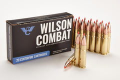 Wilson Combat Rifle Ammunition 300 Blackout | 110gr Hornady V-MAX 2350 FPS 20/Box