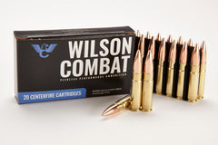 Wilson Combat Rifle Ammunition 300 Blackout | 220gr Sierra HPBT 1025 FPS - 16 in Barrel (Subsonic) 20/Box