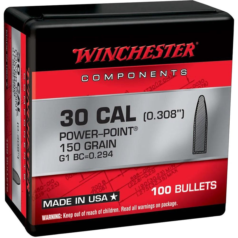Winchester Rifle Bullets .30 Cal .308
