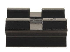 Weaver Standard Top Mount Aluminum Scope Base - Gloss Black - #42 - FRONT Mossberg Remington