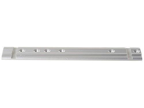 Weaver 1-Piece .22 Tip-Off Adapter Scope Base for Ruger -Silver - #TO-9S Fits Detachable Top Mount Scope Rings or Tip-Off Scope Rings