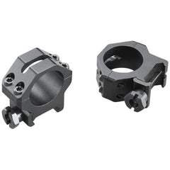 Weaver 4-Hole Skeleton Aluminum Scope Rings 1