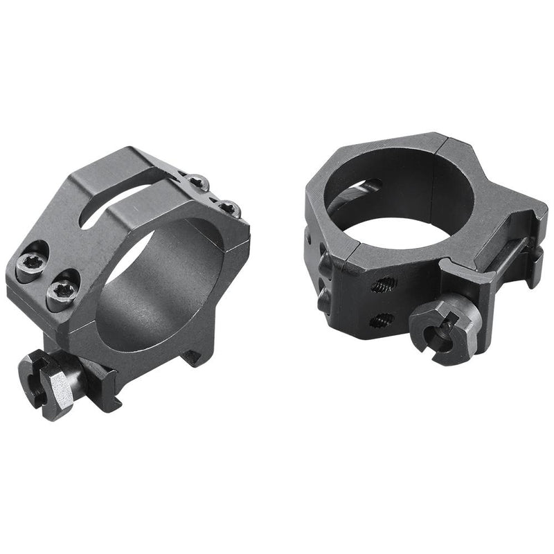 Weaver 4-Hole Skeleton Aluminum Scope Rings 30mm Low Matte