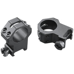 Weaver 4-Hole Skeleton Aluminum Scope Rings 1