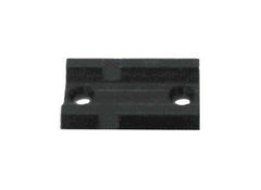 Weaver Standard Top Mount Aluminum Scope Base - Gloss Black - #46 - FRONT/REAR Browning Savage