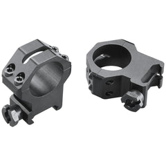 Weaver 4-Hole Skeleton Aluminum Scope Rings 1