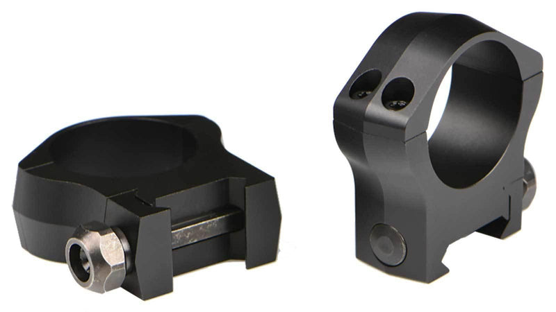Warne 2-Piece Picatinny Style Mountain Tech Scope Rings 1
