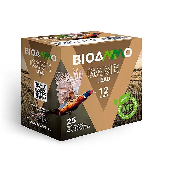 BIOAMMO Lead Game Dove & Pigeon Shotshells 12 ga 2-3/4