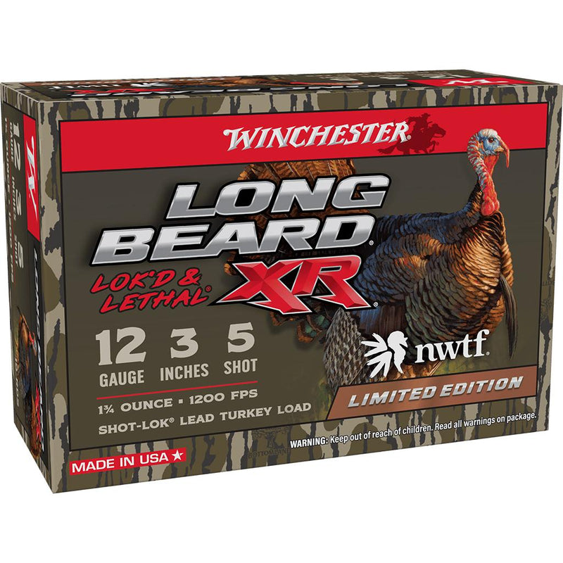 Winchester NWTF 50th Anniversary Long Beard Turkey Shotshells 12 ga 3