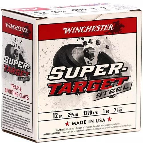 Winchester Super-Target Steel Shotshells 12ga 2-3/4