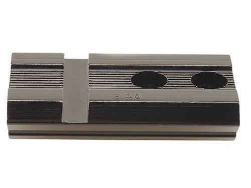 Weaver Standard Top Mount Aluminum Scope Base - Gloss Black - #94 - FRONT Winchester 94 (Angle-Eject)