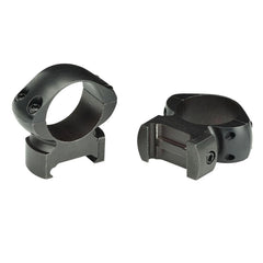 Weaver 2-Piece Grand Slam Steel Top Mount Scope Rings 30mm Low Matte Black