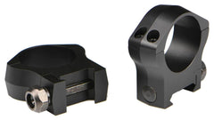 Warne 2-Piece Picatinny Style Mountain Tech Scope Rings 1