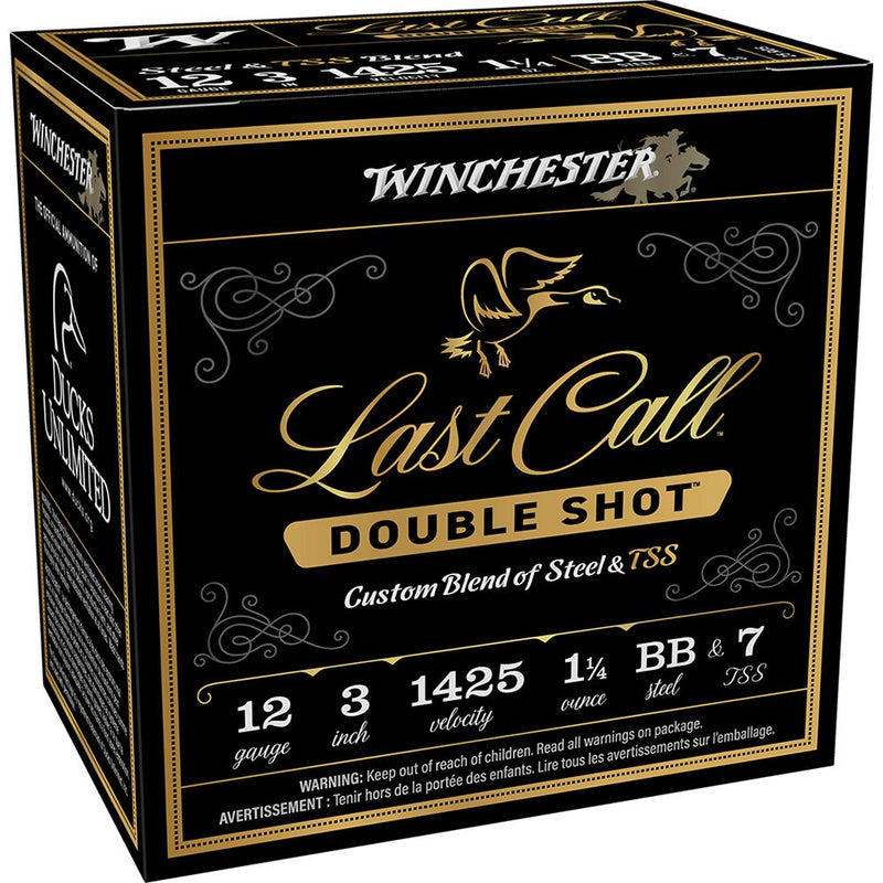 Winchester Last Call Double Shot Shotshells 12 ga 3