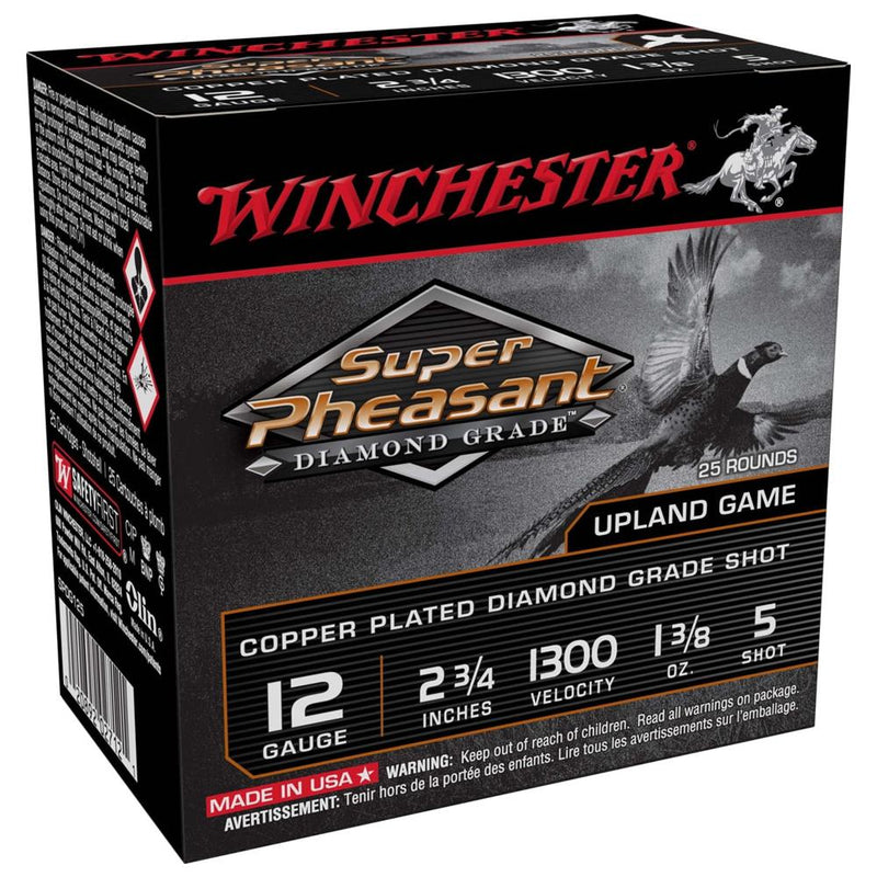 Winchester Super Pheasant Diamond Grade Shotshells 12 ga 2-3/4