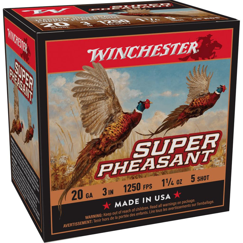 Winchester Super-X Super Pheasant Shotshells 20 ga 3