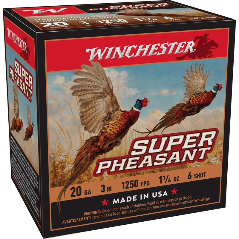 Winchester Super-X Super Pheasant Shotshells 20 ga 3