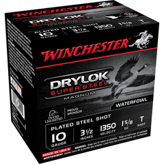 Winchester Super-X Drylok Super Steel Shotshells 10 ga 3-1/2