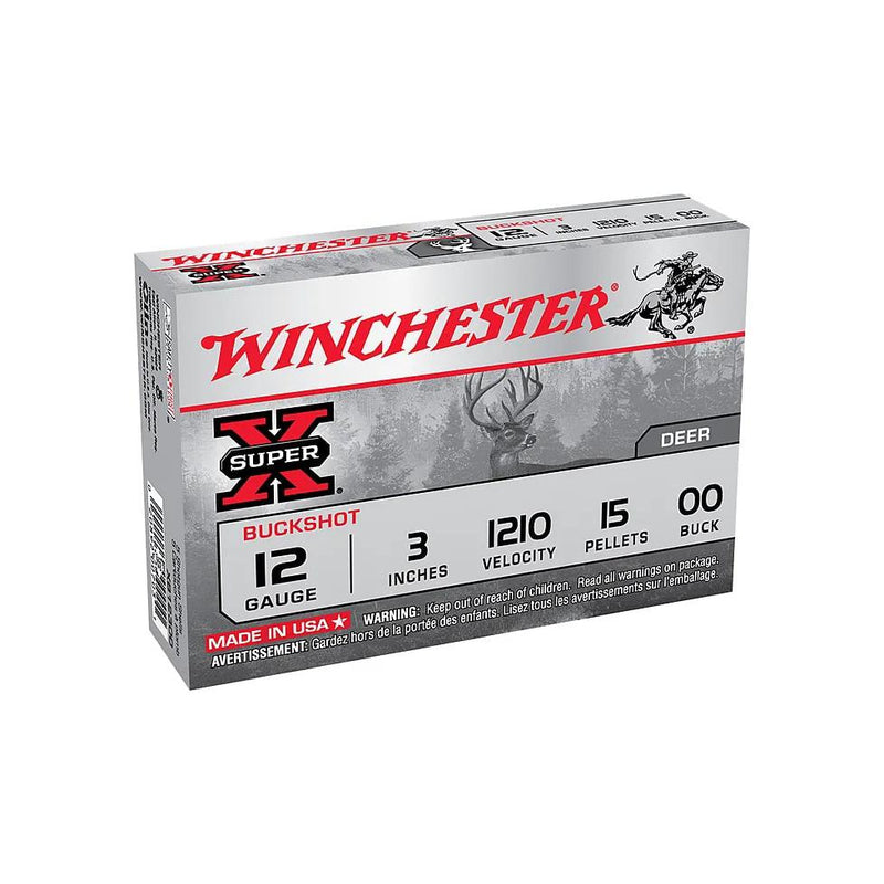 Winchester Super-X Buckshot Shotshells 12 ga 3