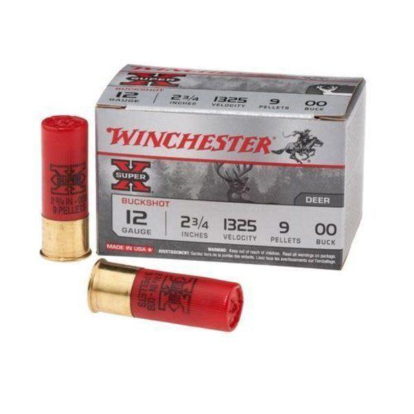 Winchester Super-X Buckshot Shotshells 12 ga 2-3/4