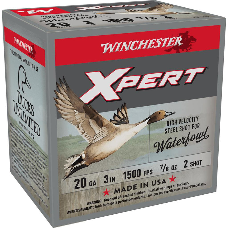 Winchester Xpert High-Velocity Steel Shotshells 20 ga 3
