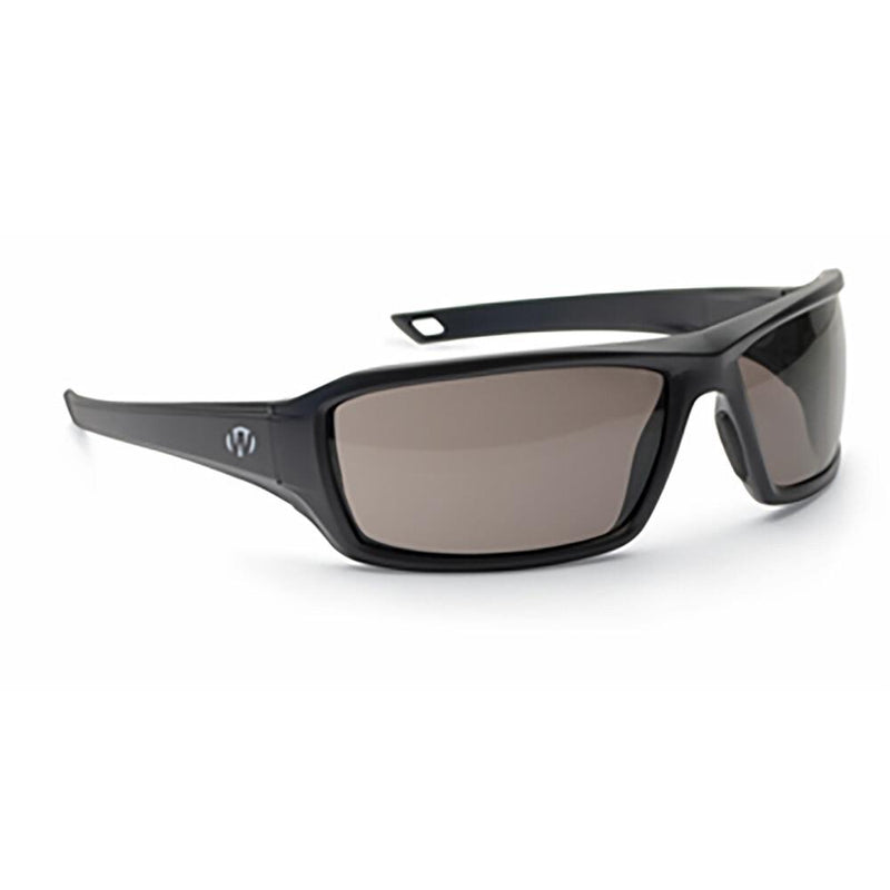 Walker's IKON Forge Shooting Glasses Black with Smoke Lens