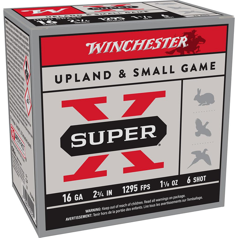 Winchester Super-X High-Brass Shotshells 16 ga 2-3/4