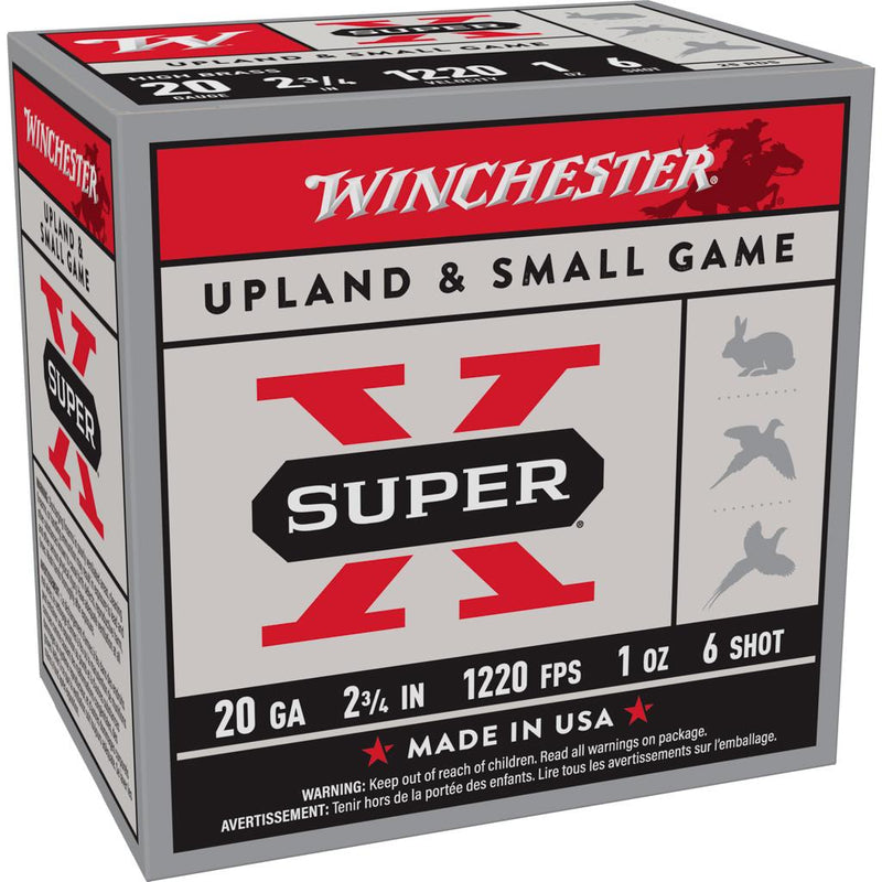 Winchester Super-X High-Brass Shotshells 20 ga 2-3/4
