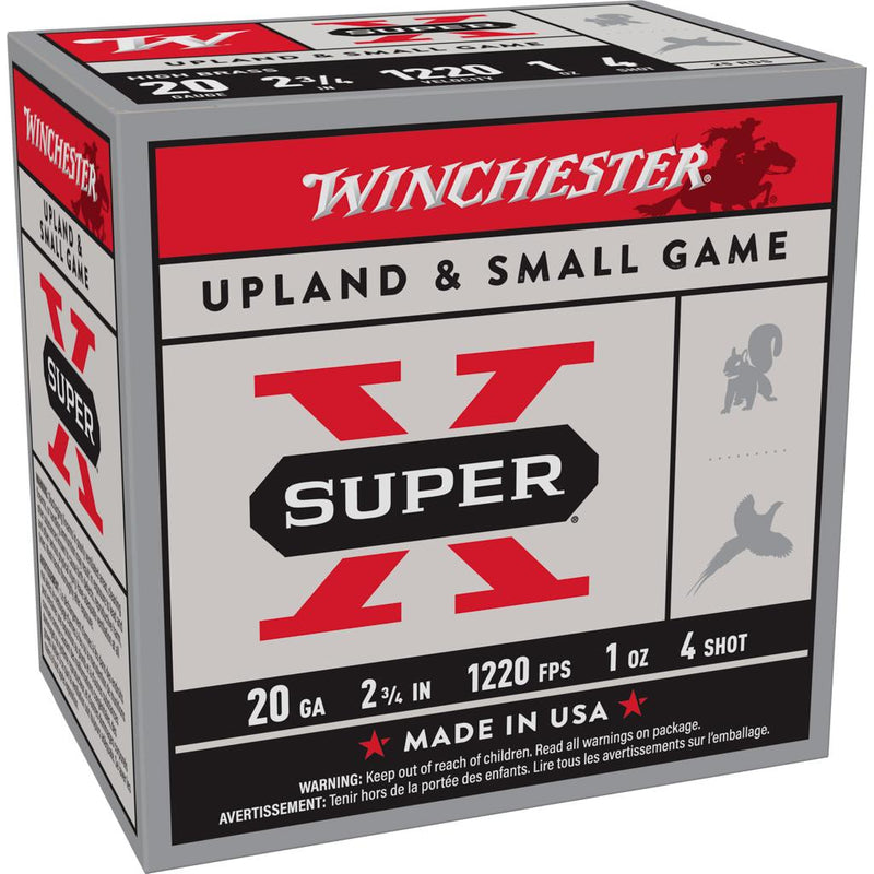 Winchester Super-X High-Brass Shotshells 20 ga 2-3/4