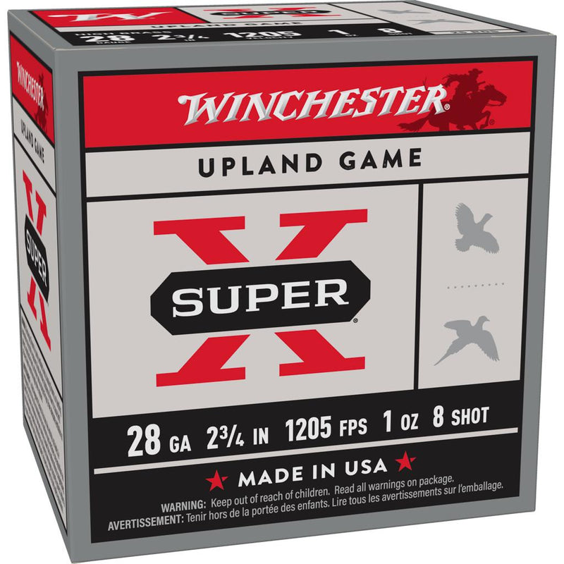 Winchester Super-X Game Shotshells 28 ga 2-3/4