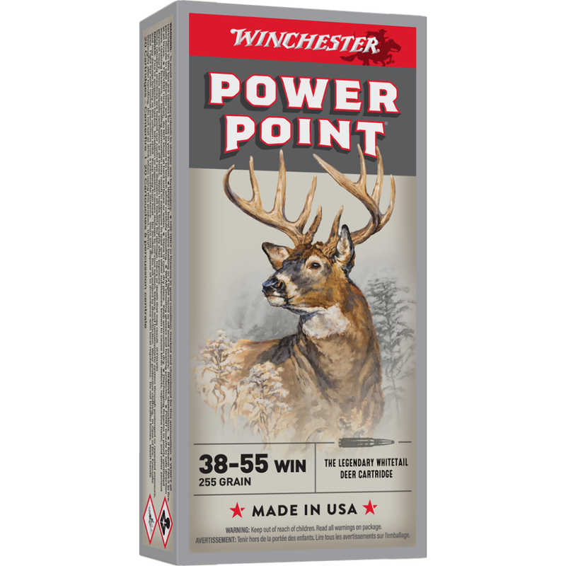 Winchester Super-X Rifle Ammunition .38-55 Win 225 gr. SP 1320 fps 20/ct