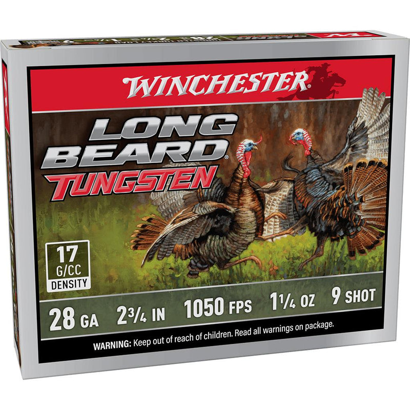 Winchester Long Beard Tungsten Shotshell 28ga 2-3/4
