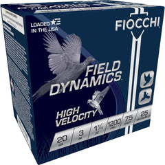 Fiocchi Field Dynamics Shotshells 20 ga 3