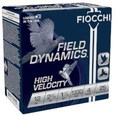 Fiocchi High Velocity Shotshells 12ga 2-3/4