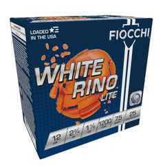 Fiocchi White Rino Lite Shotshells 12 ga 2-3/4