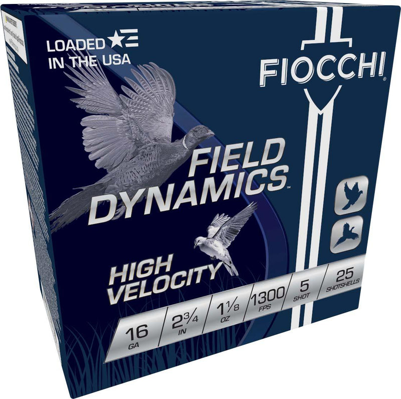 Fiocchi High Velocity Shotshells 16ga 2-3/4