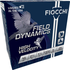 Fiocchi High Velocity Shotshells 16ga 2-3/4