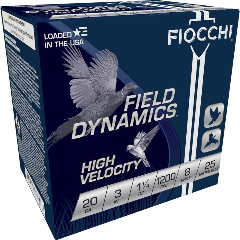 Fiocchi Field Dynamics Shotshells 20 ga 3