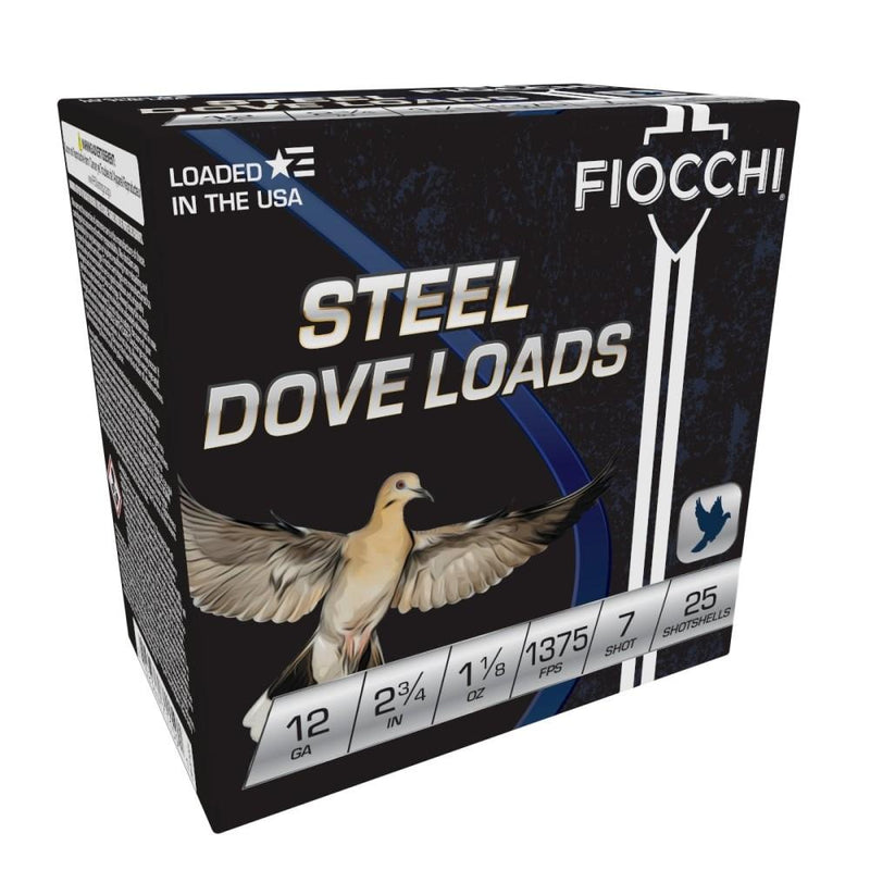 Fiocchi Steel Target Shotshells 12ga 2-3/4